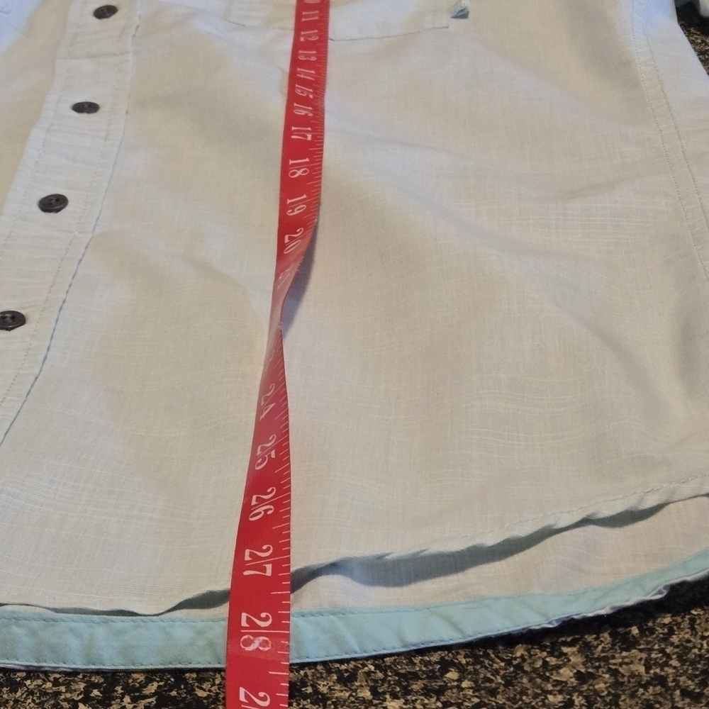 Colours by Alexander Julian Vintage Men size S Blue Long Sleeve Button Up Shirt - Picture 7 of 16